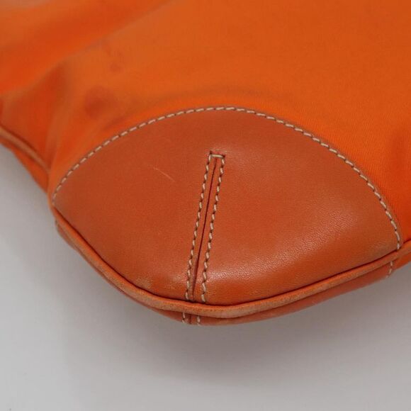 Prada Tessuto Orange Synthetic Shoulder Bag (Pre-Owned) - Picture 7 of 16